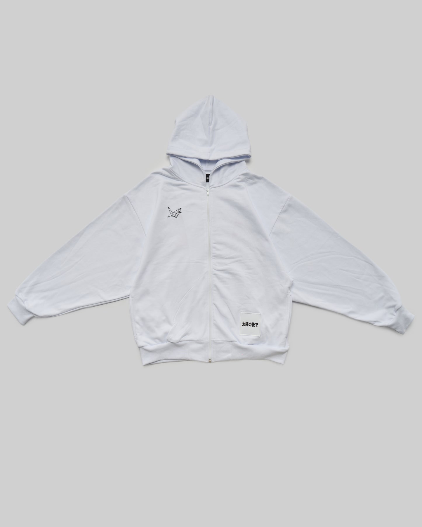 ORIGAMI HOODIE "DESPUÉS DEL SOL"