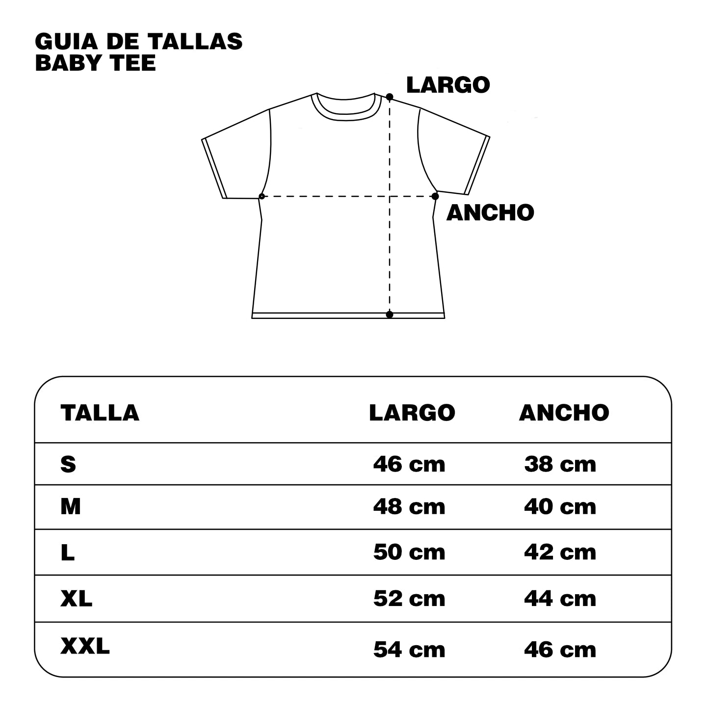 Sexy and Creative Baby Tee Blanca