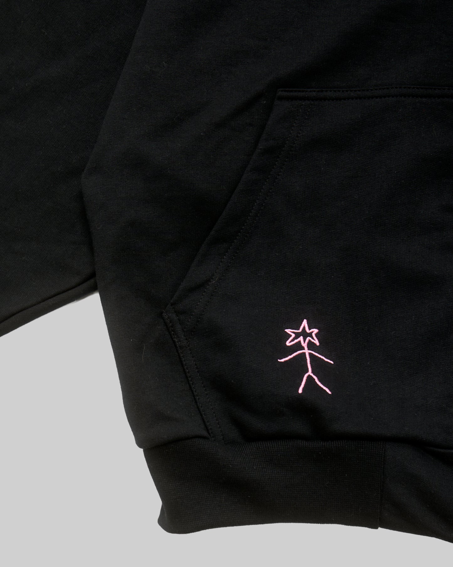 HOODIE  BLACK "DESPUÉS DEL SOL"
